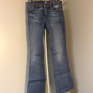 7 for all mankind short inseam A pocket jeans